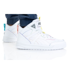 Puma Backcourt Mid Rainbow M 368872 01 hvid