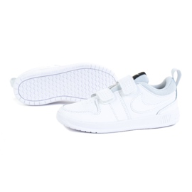 Nike Pico 5 (TDV) Jr AR4162-100 sko hvid blå