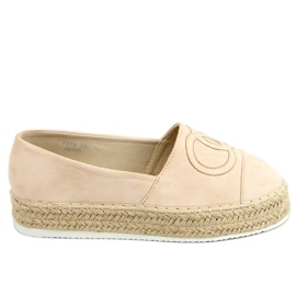 T379P Beige beige espadriller