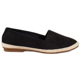 Marquiz Klassiske Espadriller sort