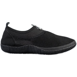 SHELOVET Openwork Slip On Sko sort