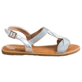 Nio Nio Sølv sandaler