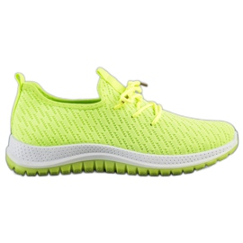 SHELOVET Neon sneakers grøn