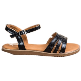 Cm Paris Sorte sandaler med stropper