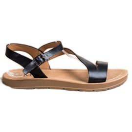 Cm Paris Casual sandaler med Eco læder sort