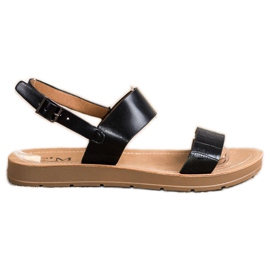 Cm Paris Klassiske sandaler med spænde sort