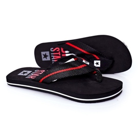 Mænds flip-flops Big Star FF174479 Sort