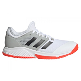 Adidas Court Team Bounce M FZ5464 sko hvid