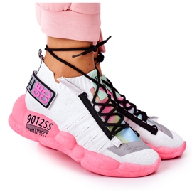 PS1 Sportssko til kvinder Sneakers Hvid-Pink Bubble Tea lyserød