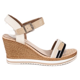 SHELOVET Kile sandaler beige