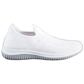 SHELOVET Slip-on sportssko hvid