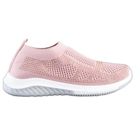 SHELOVET Slip-on sneakers lyserød