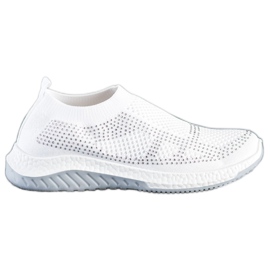SHELOVET Slip-on sneakers hvid
