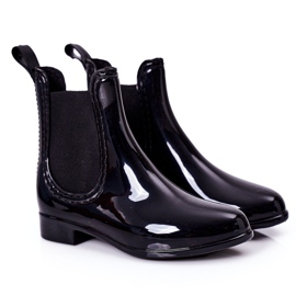 Børn Galoshes Black Jodhpur støvler Lily sort