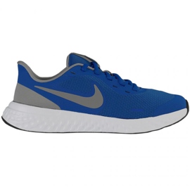 Nike Revolution 5 Gs Jr BQ5671 403 marine blå blå