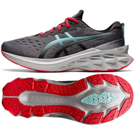 Asics Novablast 2 M 1011B192 020 løbesko grå