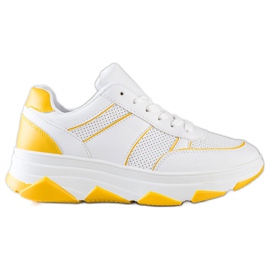 SHELOVET Casual sportssko hvid