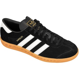 Adidas Originals Hamburg M S76696 sko sort