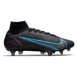 Nike Superfly 8 Elite SG-Pro Ac M CV0960-004 fodboldsko sort sort