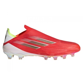 Adidas X Speedflow + Ag M FY6872 fodboldstøvler rød, orange, hvid rød