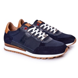 Sportssko til mænd GOE HH1N4053 Marineblå sneakers