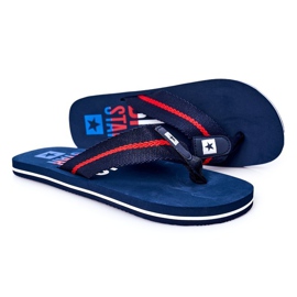 Mænds flip-flops Big Star FF174478 Marineblå marine blå