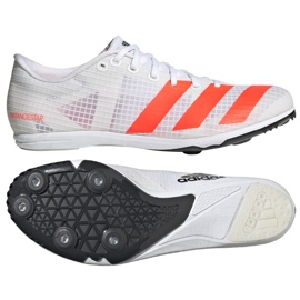 Adidas Distancestar W FY4095 løbende pigge hvid