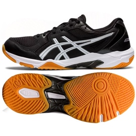 Asics Gel-Rocket 10 M 1071A054 009 volleyballsko flerfarvet sort