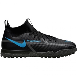 Nike Phantom GT2 Academy Df Tf Jr DC0818-004 fodboldsko marine blå sort