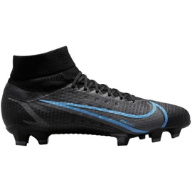 Nike Mercurial Superfly 8 Pro Fg M CV0961-004 fodboldsko sort sort
