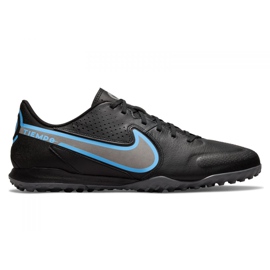 Nike Legend 9 Academy Tf M DA1191-004 fodboldsko sort sort