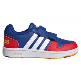Adidas Hoops 2.0 C Jr FY9443 sko sort blå