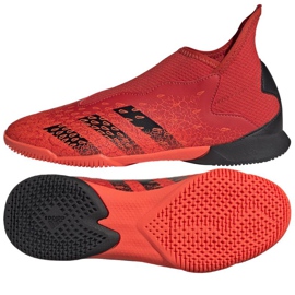 Adidas Predator Freak.3 Ll In Jr FY7870 fodboldstøvler flerfarvet appelsiner og røde