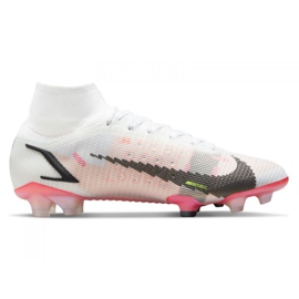 Nike Superfly 8 Elite Fg M CV0958-121 fodboldstøvler flerfarvet hvid