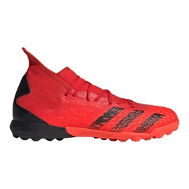 Adidas Predator Freak.3 Tf M FY6311 sko rød appelsiner og røde