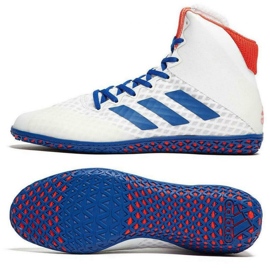 Sko adidas Mat Wizard 4 M BC0533 hvid blå