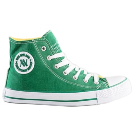 New Age High Sneakers grøn