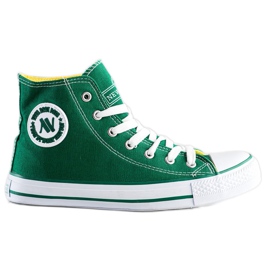 New Age High Sneakers grøn