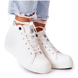 Læder Sneakers Big Star EE274128 Hvid
