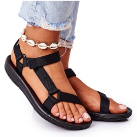 Sports -sandaler til kvinder Ultimate Black sort
