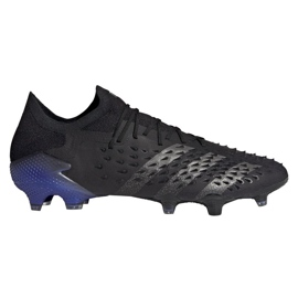 Adidas Predator Freak.1 Low Fg M FY6265 fodboldstøvler sort sort