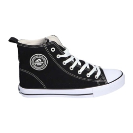 American Club LH01 / 22 høje sneakers bundet sort