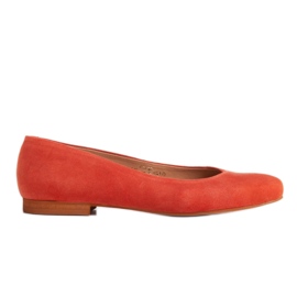 Marco Shoes Ballerinaer i ruskind orange