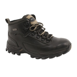 American Club Sort læder vinter trekking sko TF201303005 beige