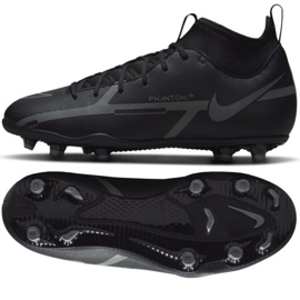 Nike Phantom GT2 Club Dynamic Fit FG / MG Jr DC0822 004 fodboldsko sort sort