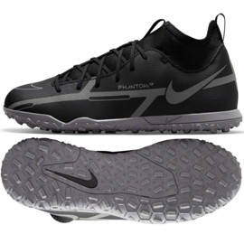 Nike Phantom GT2 Club Dynamic Fit Tf Jr DC0826 004 fodboldsko sort sort