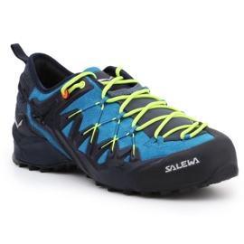 Salewa Ms Wildfire Edge M 61346-3988 sko marine blå blå grøn
