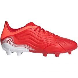 Adidas Copa Sense.1 Fg Jr FY6160 fodboldstøvler rød appelsiner og røde