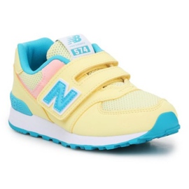 New Balance Jr PV574BYS sko flerfarvet gul