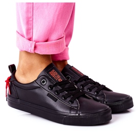 Damesneakers Big Star GG274161 Sort